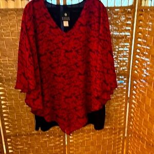 Women’s Batwing/Shawl Type Top by Maggie Barnes